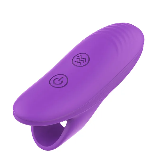 Vibrators Dory Finger Massager Purple SHande Vibrators Dory Finger Massager Purple SHande