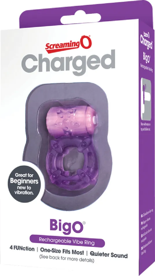 Vibrators Screaming O Big O Purple Sex Toy Adult Pleasure