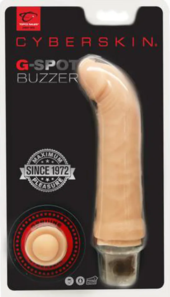 Vibrators Topco Sales GSpot Buzzer Flesh Sex Toy Adult Pleasure