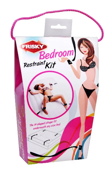XR Brands Anal Bedroom Restraint Kit Black