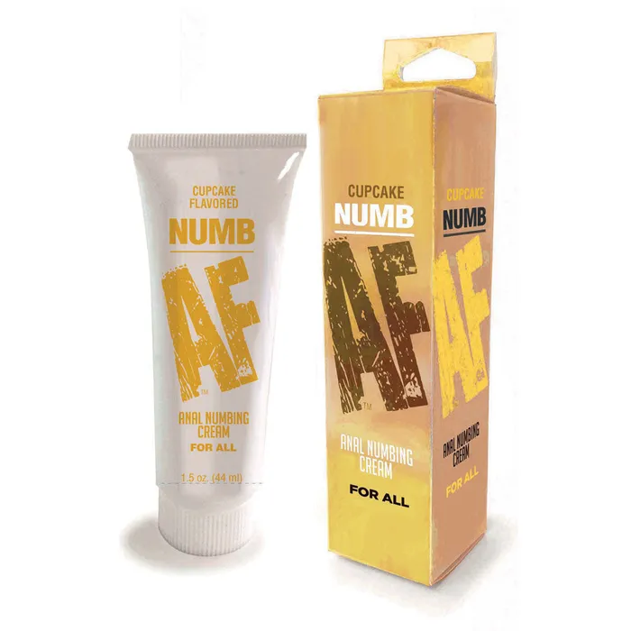 Anal Numb AF Cupcake Cupcake Flavoured Anal Numbing Cream 44 ml Tube Little Genie