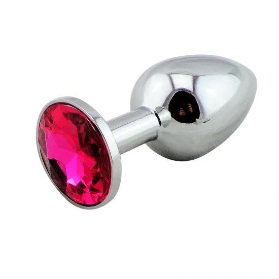 Anal soniker 3pcs Portable Plug Metal Anal butt Crystal Jewelry Stainless Steel