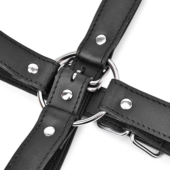Bdsm Bondage Pu Leather Straps Sex Slave Bandage Restraint Lingerie soniker Couples