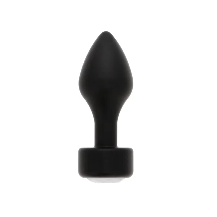BUM FUN Anal BOTTOM JEWELS BLACK ALLOY W CLEAR JEWEL PLUG BUM FUN Anal BOTTOM JEWELS BLACK ALLOY W CLEAR JEWEL PLUG
