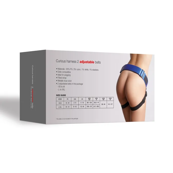 Female Sex Toys LEATHERETTE HARNESS CURIOUS StrapOnMe