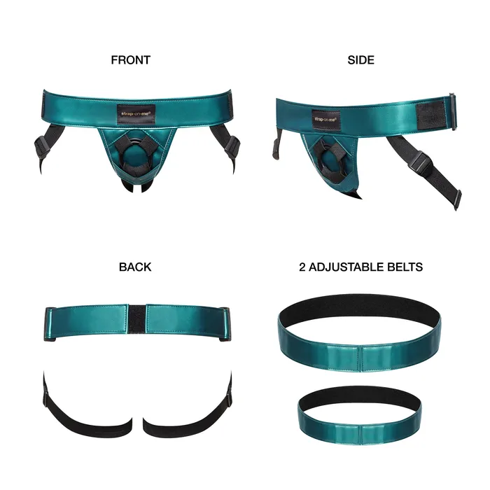 Female Sex Toys LEATHERETTE HARNESS CURIOUS StrapOnMe