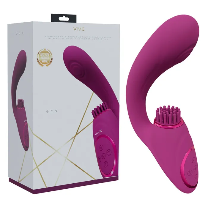 Female Sex Toys VIVE Gen USB Rechargeable Triple Motor Vibrator Shots Toys Female Sex Toys VIVE Gen USB Rechargeable Triple Motor Vibrator Shots Toys