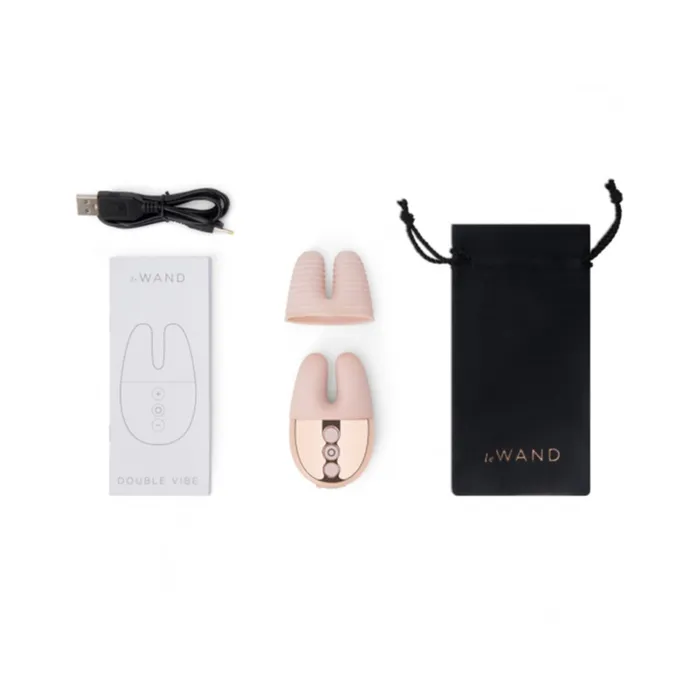 Le Wand Female Sex Toys Le Wand Chrome Double Vibe Rechargeable Silicone Mini Vibrator Rose Gold Le Wand Female Sex Toys Le Wand Chrome Double Vibe Rechargeable Silicone Mini Vibrator Rose Gold