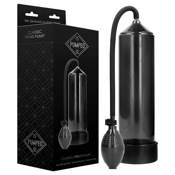 Male Sex Toys Pumped Classic Penis Pump Penis Pump Shots Toys