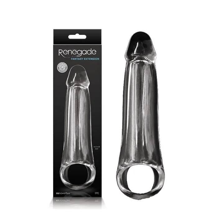 NS Novelties Male Sex Toys Renegade Fantasy Extenstion Medium Penis Extension Sleeve NS Novelties Male Sex Toys Renegade Fantasy Extenstion Medium Penis Extension Sleeve