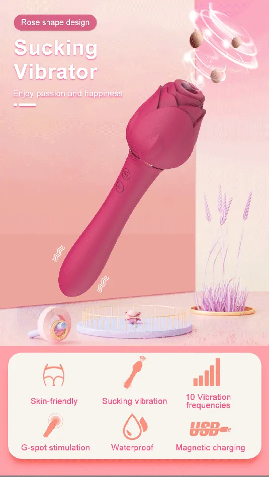 Vibrators soniker Rose Vibrator Vagina Sucking Vibrators Intimate Good Nipple Sucker Oral Licking Clitoris Stimulation Powerful Sex Toys for Wom Vibrators soniker Rose Vibrator Vagina Sucking Vibrators Intimate Good Nipple Sucker Oral Licking Clitoris Stimulation Powerful Sex Toys for Wom