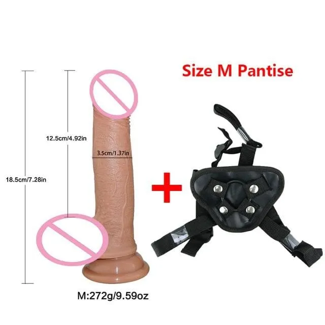 Adjustable Dildo Realistic Strapon Toys SxLife Official Female Sex Toys Adjustable Dildo Realistic Strapon Toys SxLife Official Female Sex Toys