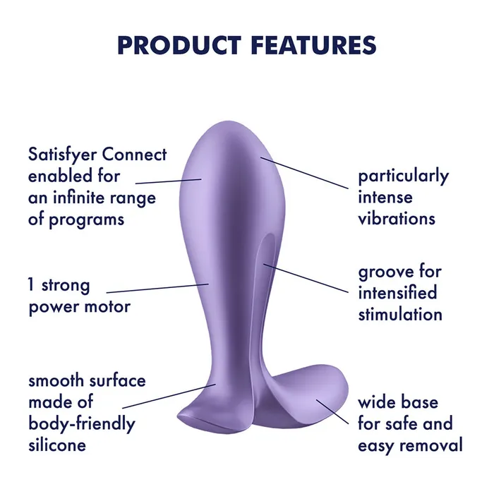 Anal Satisfyer Satisfyer Intensity Plug Purple