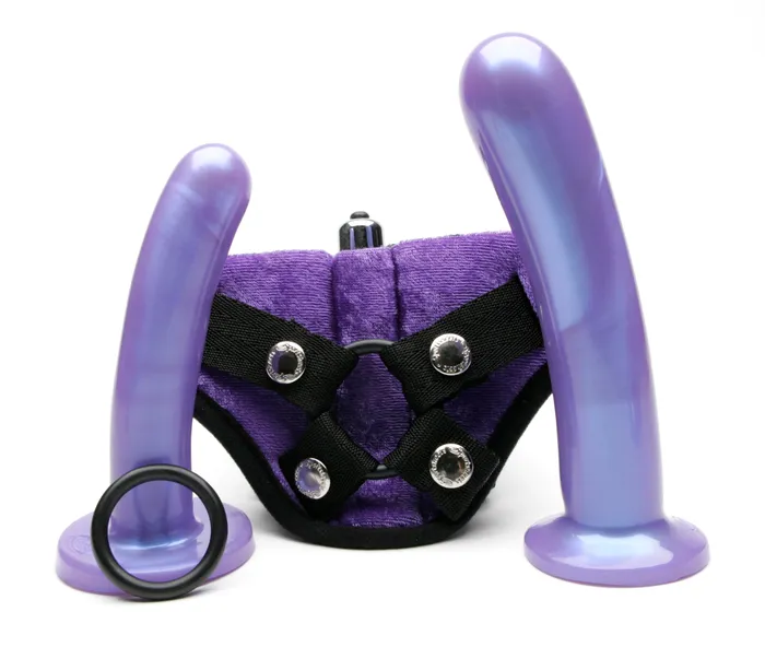 Bend Over Intermediate Harness Purple Tantus Vibrators