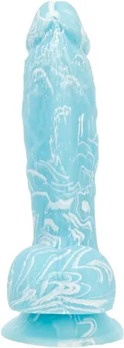 BMS Enterprises Dildos Addiction 100 Silicone Luke 75 Blue Gid 