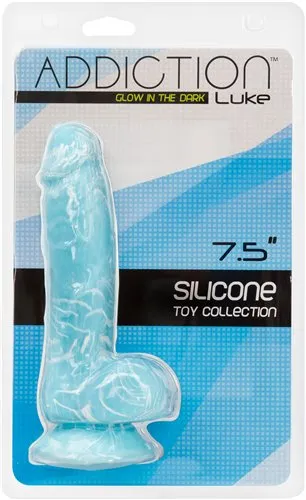 BMS Enterprises Dildos Addiction 100 Silicone Luke 75 Blue Gid 