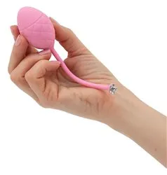 BMS Enterprises Vibrators Pillow Talk Frisky Pink Kegel Exerciser