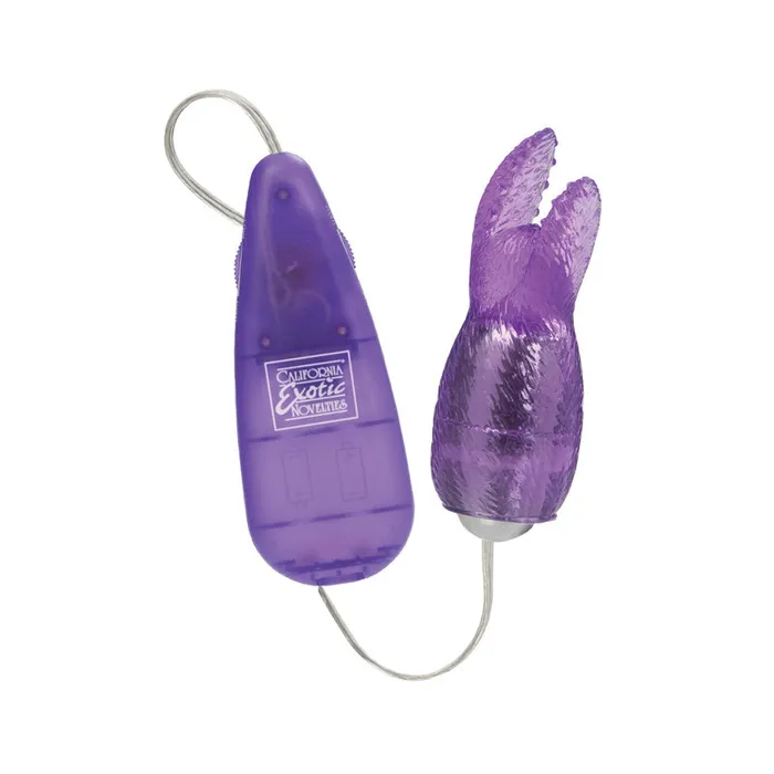 California Exotic Novelties Hi Intensity Snow Bunny Purple Vibrators