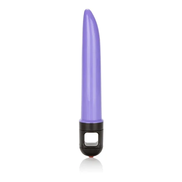California Exotic Novelties Vibrators Double Tap Speeder 6 12in Purple
