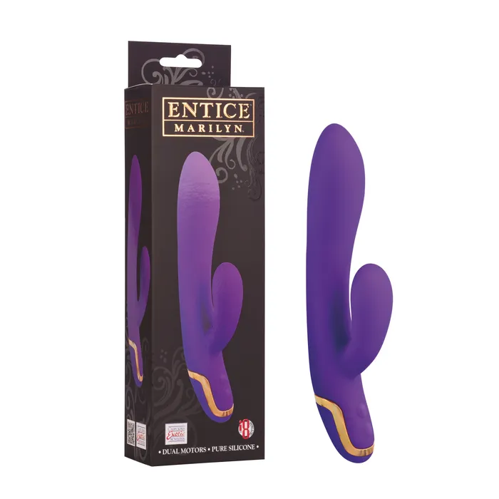 California Exotic Novelties Vibrators Entice Marilyn Purple
