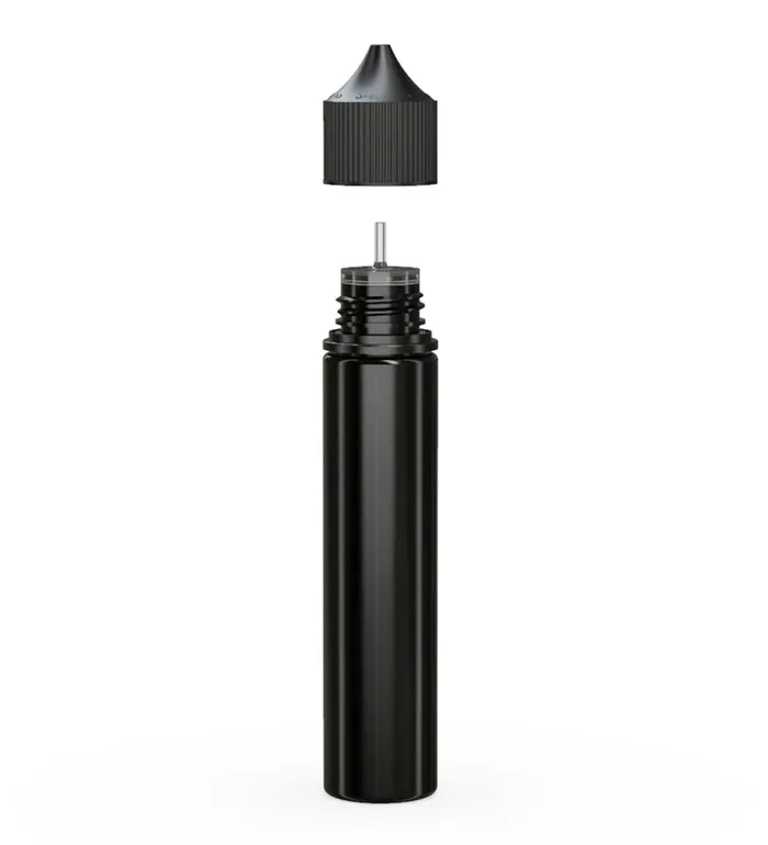Chubby Gorilla Chubby Gorilla 75ML Unicorn Bottle V3 Opaque Black BottleBlack Cap Anal