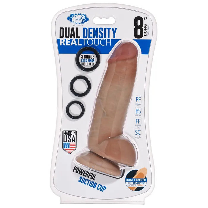Cloud 9 Dual Density Real Touch Thick With Realistic Painted Veins Balls 8 In With Cloud 9 Novelties Female Sex Toys Cloud 9 Dual Density Real Touch Thick With Realistic Painted Veins Balls 8 In With Cloud 9 Novelties Female Sex Toys