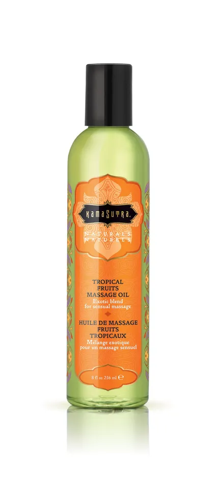 Couples Kama Sutra Naturals Massage Oil Tropical Fruits
