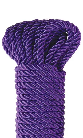 Couples Pipedream Products Fetish Fantasy Series Deluxe Silk Rope Purple