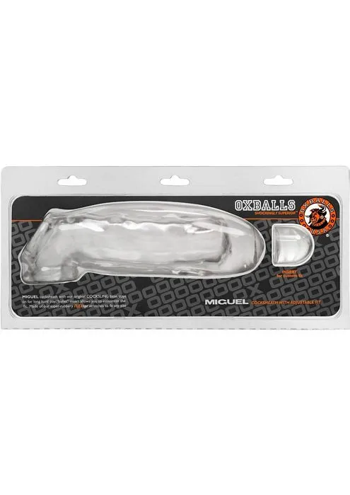 Dildos OXBALLS Miguel Uncut Cocksheath Oxballs Clear