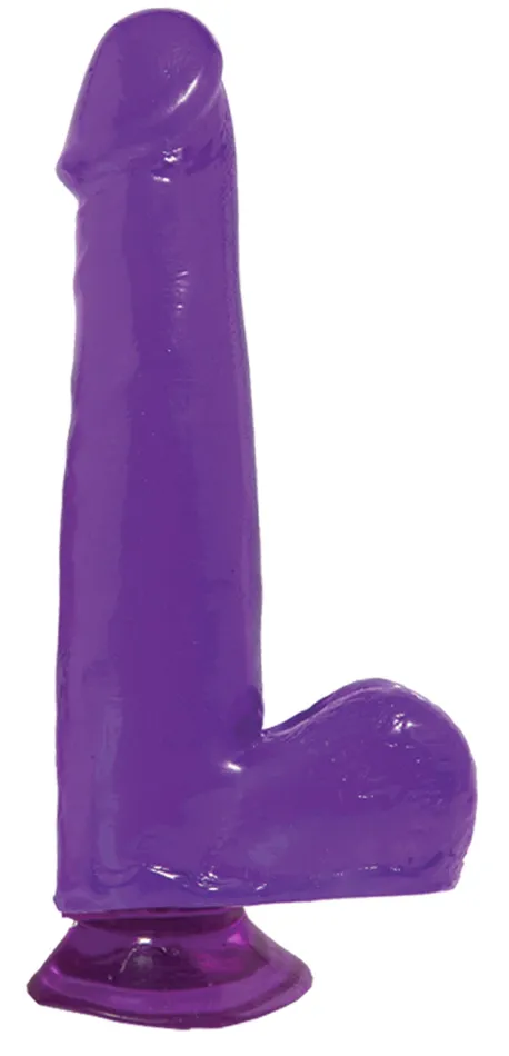 Dildos Pipedream Products Basix Rubber Works 75in Dong WSuction Cup Purple