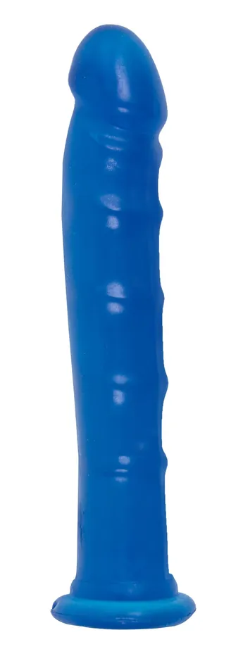 Doc Johnson Novelties Dildos Jelly Dong WSuction Cuo Sapphire