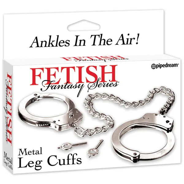 Fetish Fantasy Series Metal Leg Cuffs Pipedream Couples
