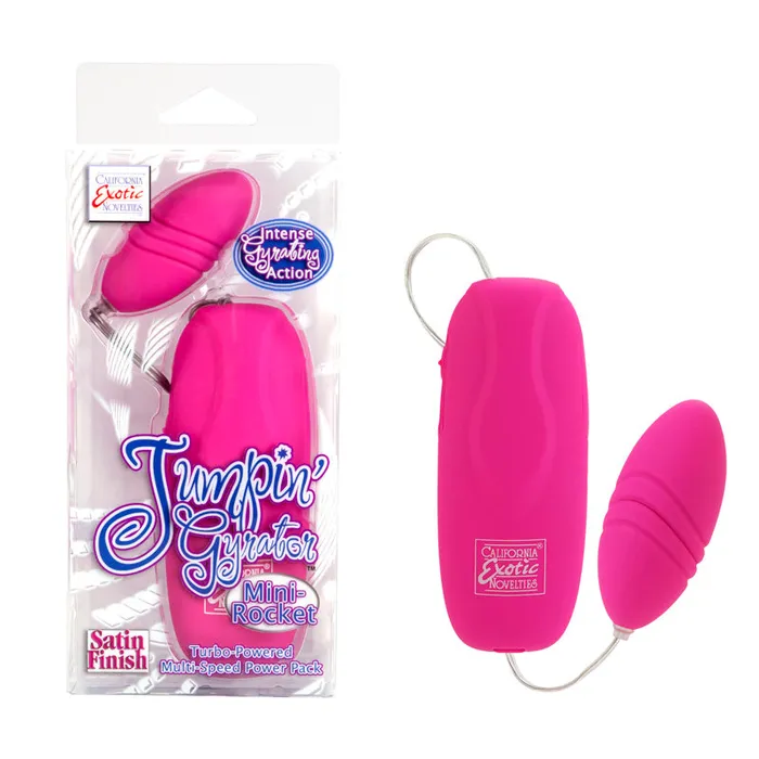 Jumpin Gyrator Mini Rocket Pink California Exotic Novelties Vibrators