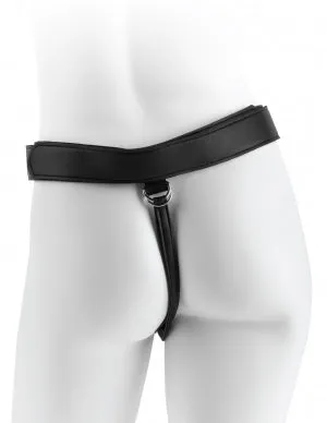 King Cock 7 Uncut WStrap On Harness Tan Pipedream Products Female Sex Toys