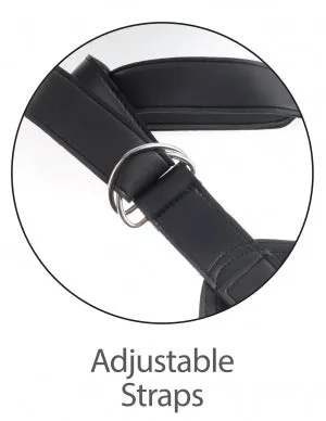 King Cock 7 Uncut WStrap On Harness Tan Pipedream Products Female Sex Toys