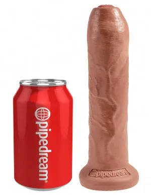 King Cock 7 Uncut WStrap On Harness Tan Pipedream Products Female Sex Toys