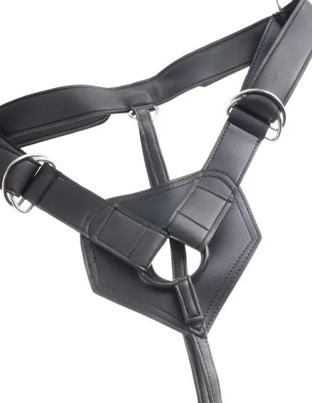 King Cock Strap On Harness With 9 Cock Tan Pipedream Products Female Sex Toys