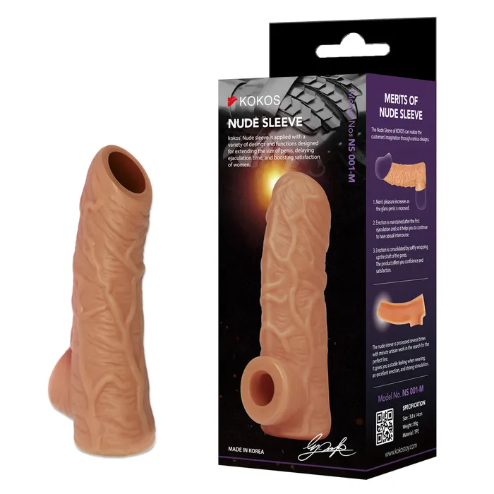 Kokos Male Sex Toys Nude Sleeve 1 Medium