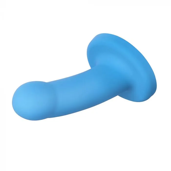 Love Locker Nexus Jinx Silicone Dildo 5 Periwinkle Dildos