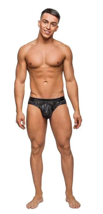 Male Power Lingerie Anal Insert Bikini Dazzle Black Small