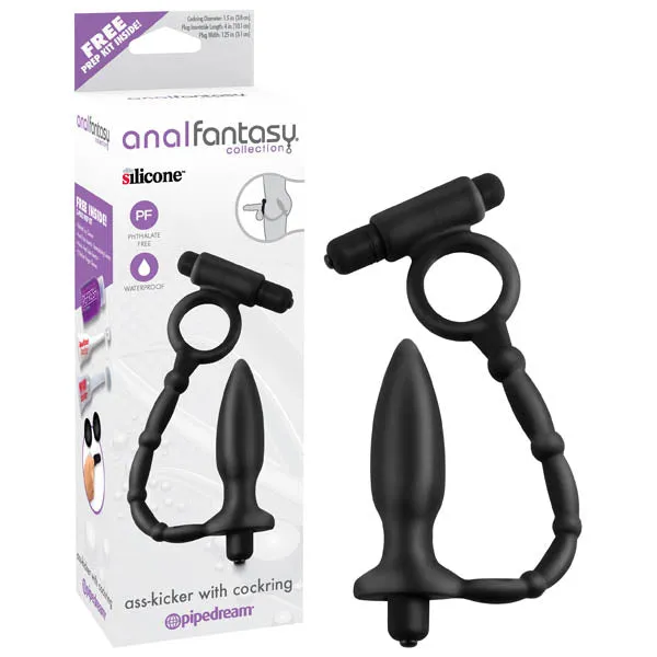 Male Sex Toys Pipedream Anal Fantasy Collection AssKicker With Cockring