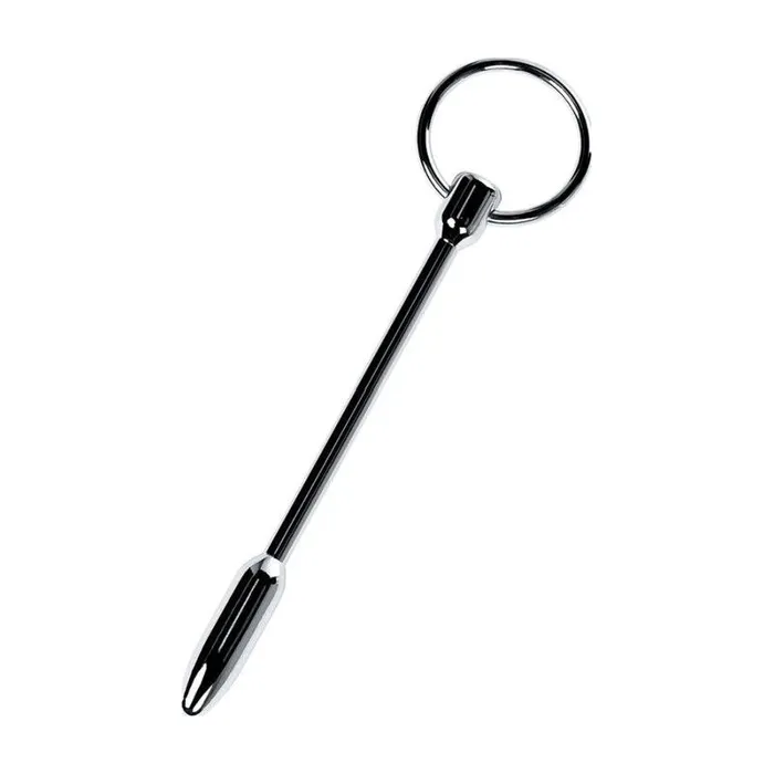 Male Sex Toys Silver Metal Urethral Plug w Ring Vibrant Vibes Australia Quality Sex Toys Great Prices