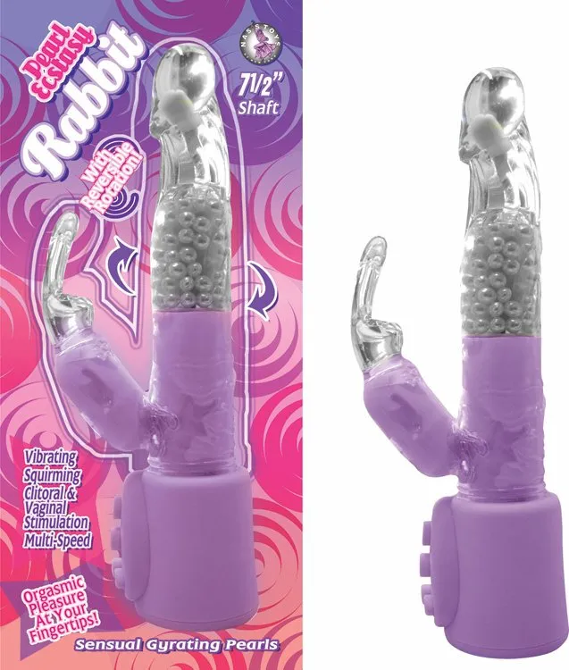 Nasstoys Vibrators Pearl Ecstasy Rabbit Lavender