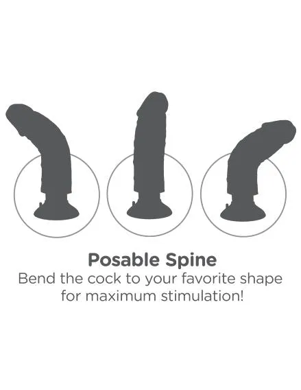 Pipedream Products Dildos King Cock 10in Vibrating Tan