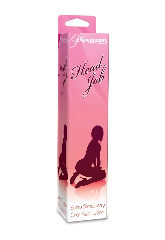 Pipedream Products Male Sex Toys Head Job Oral Sex Lotion Strawberry 15 Oz