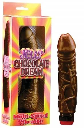 Pipedream Products Vibrators Jelly Chocolate Dream 02 Multi Speed Vibrator