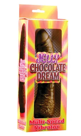 Pipedream Products Vibrators Jelly Chocolate Dream 02 Multi Speed Vibrator