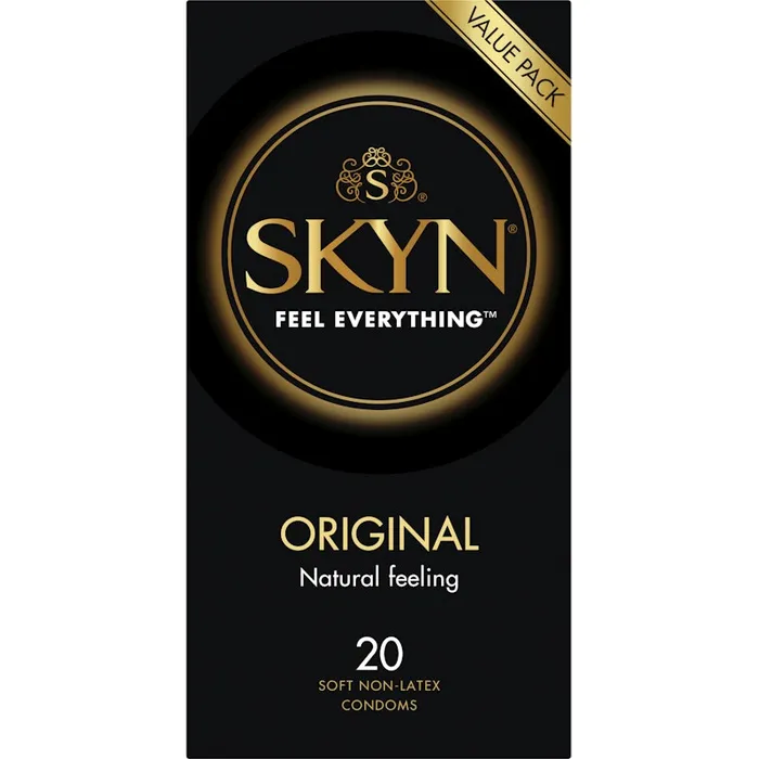 SKYN Original Condoms 20 Pc Vibrant Vibes Australia Quality Sex Toys Great Prices Vibrators