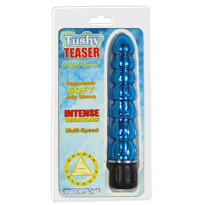 Tush Teaser Blue Golden Triangle Vibrators