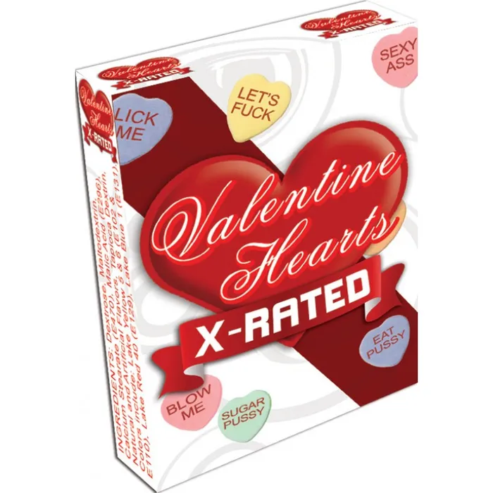Valentines X Rated Heart Candy With Assorted Sayings 24 Pieces Dsp HOTT Products Female Sex Toys Valentines X Rated Heart Candy With Assorted Sayings 24 Pieces Dsp HOTT Products Female Sex Toys
